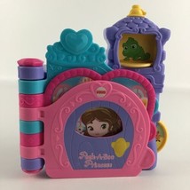 Fisher Price Disney Peek A Boo Princess Castle Electronic Book Belle Jasmine Toy - £23.15 GBP