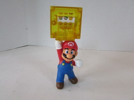 Super Mario Power Up Block Nintendo 2018 Mcdonalds Happy Meal Toy #5 Works - £5.41 GBP