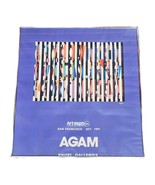 1981 YAACOV AGAM Exhibition Kinetic Art Poster San Francisco Engel Galle... - $474.99