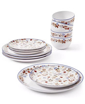 Martha Stewart Collection Harvest 12-Pc. Dinnerware Set, Service for 4 - £46.37 GBP