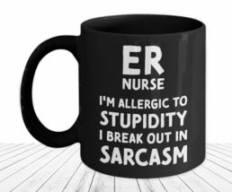 ER Nurse Mug Emergency Room Nursing Funny Gift Sarcastic Medical Staff Team - £17.38 GBP+