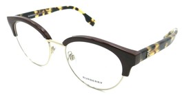 Burberry Eyeglasses Frames BE 2316 3869 51-18-140 Bordeaux / Pale Gold Italy - £86.41 GBP