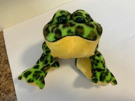 Webkinz Ganz Plush Frog Bull  9&quot; Tall Stuffed Animal Toy - £5.52 GBP