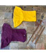 Sky Hanging Chairs - Indoor/Outdoor Hammock Swing - Yellow, Purple - Min... - $46.75