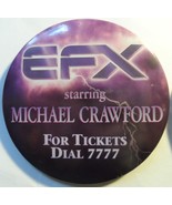 Michael Crawford Rare EFX Las Vegas Strip show 2 Buttons MGM Grand Hotel... - €7,71 EUR