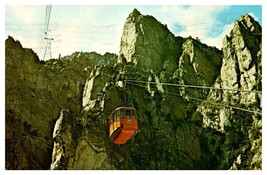 Aerial Tramway Palm Springs California Train Postcard Posted 1970 - £7.87 GBP