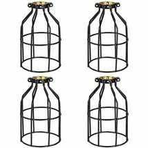 Simple Deluxe 4-Pack Clamp On L Bulb Guard Cage For Vintage&Ceiling Fan Lamp - £33.80 GBP