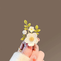 Sunflower Daisy Brooch Enamel Floral Pin for Women - $27.95+