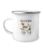12 oz Camper Mug CoffeeFunny Foxes of the world  - £15.94 GBP