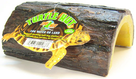 [Pack of 4] Zoo Med Turtle Hut Half Log Shelter for Water or Land Large - 1 c... - £71.73 GBP