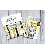 Bee Happy 6X6&quot; Double Sided Cardstock / Ephemera Pack. Echo Park - £9.39 GBP