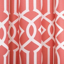 Better Homes and Gardens Ironwork Window Single Curtain Coral Panel 52&#39;&#39; x 95&#39;&#39; - £11.77 GBP