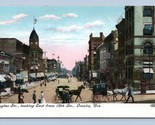 Douglas Street View From 16th Street Omaha Nebraska NE UNP Unused DB Pos... - £5.39 GBP