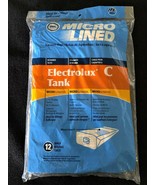 12 Electrolux Style C Bags for Tank Vacuum - £14.21 GBP