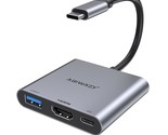 Usb C To Hdmi Multiport Adapter With 4K Hdmi Output, Type-C Hub Converte... - $32.99