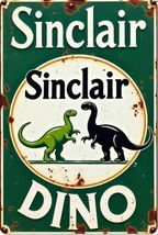Sinclair  Retro Vintage Gas Gasoline Oil Sign 8x12 inches Station ee - $34.84 CAD