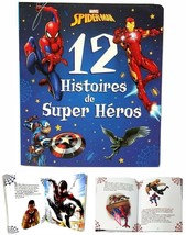 Marvel SPIDER-MAN 12 8.5x7.5in French Edition Superhero Stories (220 Pag... - £11.86 GBP