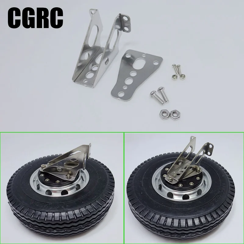 Metal Simulation Spare Tire Bracket for 1/14 Tamiya RC Truck Trailer Tip... - $16.10