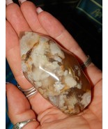 Genuine CHERRY BLOSSOM AGATE Display Stone - Agate Flame - Crystals - Ge... - £19.55 GBP