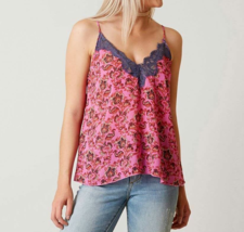 Free People Womens Top Pretty Thing Relaxed Pink Combo Pink Size Xs OB639254 - £23.34 GBP