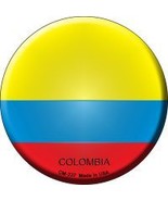 Colombia  Novelty Metal Mini Circle Magnet - $242.75 MXN
