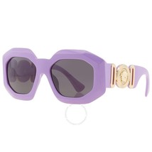 Versace VE4424U 536687 Sunglasses Lilac Frame Dark Grey 56mm Lens - $108.99