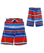 ZeroXposur Boys&#39; Printed Board Shorts Stars Stripes Beach Swim Trunks - S - $202.77 MXN