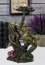 Forest Celtic Greenman Tree Woman Gaia Dryad Ent Goddess Tea Light Candl... - £23.52 GBP