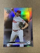 Aaron Nola 2019 Bowman Platinum Phillies - £1.48 GBP