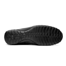 Hand painted big block alligator scales Sneaker Shoes Saulo Newspaper / Black image 4