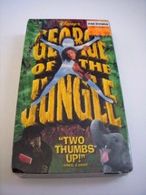 Disney&#39;s George of the Jungle Family Comedy VHS 1997 RARE Slipcase 92 Min - £7.95 GBP