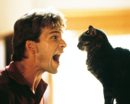 Patrick Swayze in Ghost Screaming at cat 16x20 Canvas - £55.35 GBP