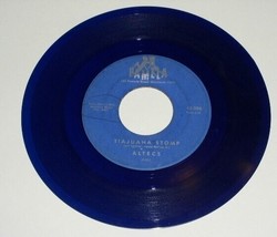 Altecs Tiajuana Stomp Happy Sax Blue Vinyl 45 Rpm Record Pamela Label 206 VG+ - £235.36 GBP