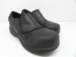 Dakota Women&#39;s Quad Comfort J Step Atcp No-Slip SLip-On Work Shoe Black Size 8.5M - £19.64 GBP