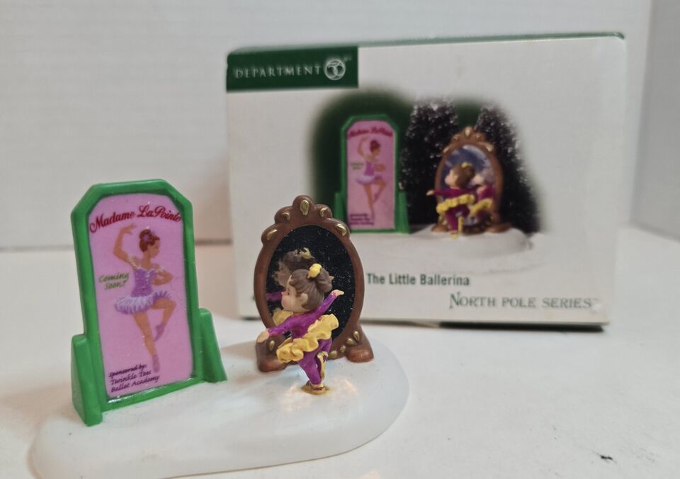 Primary image for Department 56 799953 the little ballerina North Pole Series Village accessory