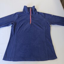 Columbia AL6389 Women's L Purple 1/4 Zip Pullover Glacial Fleece III Sweatshirt image 11