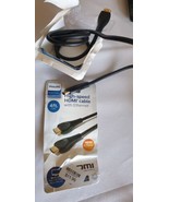 Philips High-speed HDMI Cable with Ethernet 4 ft.  Black - $163.54 MXN