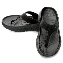 HOKA ONE ONE ORA Recovery Flip Women&#39;s Slipper Casual Shoes Black 111791... - $106.11