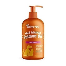 Pure Wild Alaskan Salmon Oil for Dogs &amp; Cats - Omega 3 Skin &amp; Coat Support, 32oz - £37.22 GBP