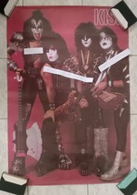KISS VINTAGE FULL BODY SHOT POSTER 20 1/2 X 29 3/4 INCHES!! EXTREMELY RA... - £21.68 GBP