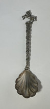 Vintage Horse Figure 835 Silver Souvenir Spoon LF Shield Symbol 4.5” - £30.32 GBP