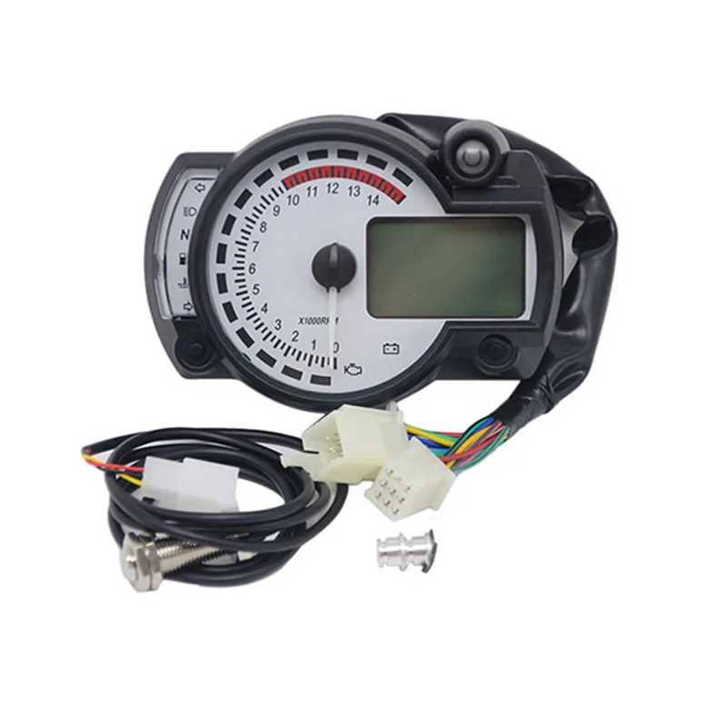 KOSO RX2N Tachometer Fuel Meter LCD Digital Motorcycle Odometer Speedometer Adju - £271.10 GBP