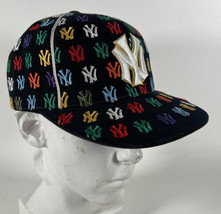 American Needle Vintage Bandanna ￼New York Yankees MLB Fitted Hat Cap 7 1/2 - £47.47 GBP