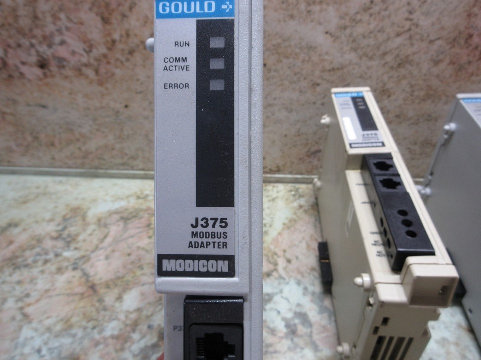 GOULD MODICON MODBUS ADAPTER UNIT J375 AS-J375-010 CNC Item image 3