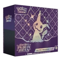 Nintendo Pokemon TCG Scarlet and Violet Paldean Fates Elite Trainer Box 9 Packs - £43.24 GBP
