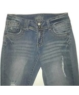 Apollo Jeans Women&#39;s Blue Denim Jeans Distressed - £7.97 GBP