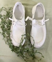 Womens Lightweight Slip On Loafers Shoes Off White/Lt. Cream Sz. 8 (39) NWOT’s - £13.06 GBP