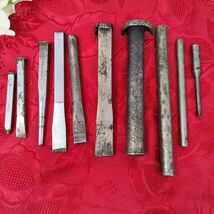 Vintage Chisel and Punch Lot (Various Sizes, Styles, and Brands) 10 Pcs ... - $14.98