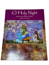 O Holy Night: Impressionist Stained Glass Quilt by Henning, Brenda - £15.48 GBP