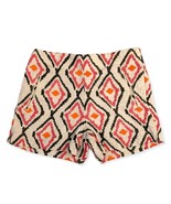 The Riviera Shorts by Ann Taylor LOFT, High Waist, US 2, Linen, Geometri... - $24.90